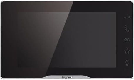 Legrand - Easykit Plus - Video Binnenstation - Zwart - 7" Kleurmonitor