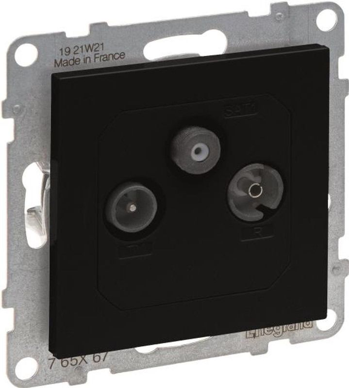 TV-R-SAT - Aansluiting - HD-TV-compatibiliteit - Aansluitdemping 1,5 dB