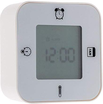 Otio - Binnen thermometer - Oranje met LCD-scherm