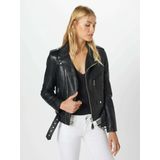 SCHOTT - LCW8600 - Perfecto - Zwart - Lamsleer