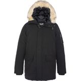 SCHOTT - Nelson - Parka - Zwart - Halflang - Met Kap