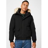 SCHOTT - Keyburn - Bomberjasje - Zwart - Polyester