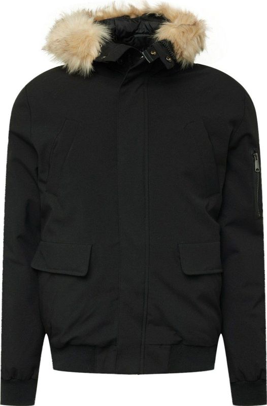 SCHOTT - Keyburn - Bomberjasje - Zwart - Polyester