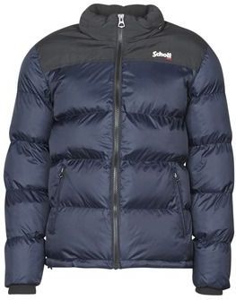 SCHOTT - Utah - Donsjas - Marineblauw - Nylon - Opstaande Kraag