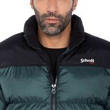 Winterjas - Donkergroen - 100% Nylon / 60% Katoen - Hoge Kraag