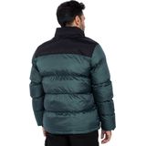 Winterjas - Donkergroen - 100% Nylon / 60% Katoen - Hoge Kraag