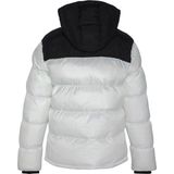 Schott - Utah2 - Winterjas - Wit - Zwart - 100% Nylon / 60% Katoen - 40% Nylon