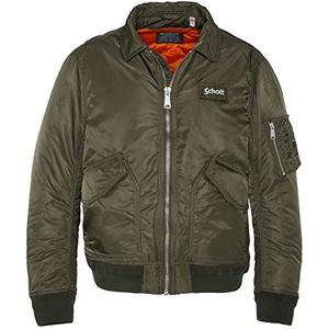 Schott NYC Uniseks bombers, legerkaki, L