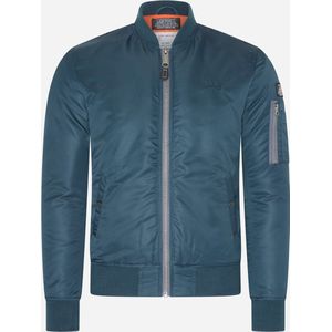 Schott NYC - Airforces - Bomber - Navy - Gerecycled Nylon - Slanke Pasvorm