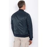 Schott NYC - Airforces - Bomber - Navy - Gerecycled Nylon - Slanke Pasvorm