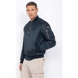 Schott NYC - Airforces - Bomber - Navy - Gerecycled Nylon - Slanke Pasvorm