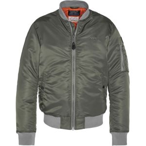 Bomber pilote CWU sage kaki en nylon recyclé, coupe confort - DANWRS