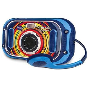 VTech Kidizoom Touch 5.0 digitale camera voor kinderen, blauw, Spaanse versie (80-163522)