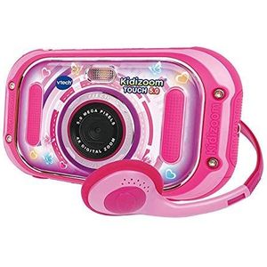 VTech Kidizoom Touch 5.0 digitale camera voor kinderen, roze, Spaanse versie (80-163557)
