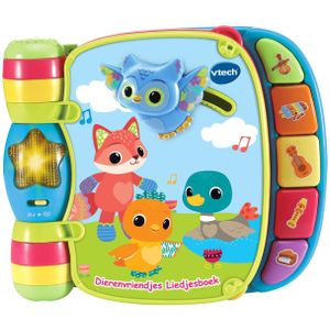 VTech - Dierenvrienden Liedjesboek - Blauw - Licht en Geluid