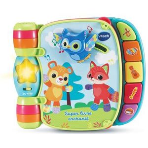 Interactief kinderboek Vtech Baby Super Enchanted Book of Baby Kitties Blauw Multicolour