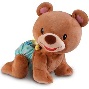VTech - Kruip & Leer Baby Beer - Knuffel - Pluche - Voor Baby's van 9 tot 36 Maanden