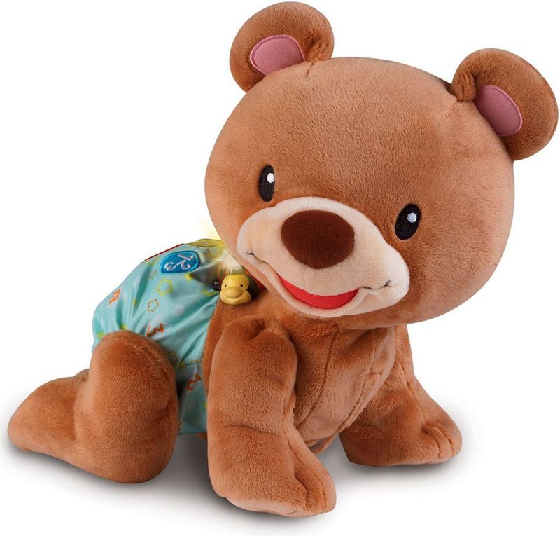 VTech Baby Kruip & Leer Babybeer - Interactief Speelgoed - Knuffel - Voor Jongens en Meisjes - Cadeau - Van 9 tot 36 maanden