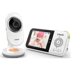 VTech - BM3254 – Babyfoon Video Clear Plus – nachtlampje en slaapliedje – display 2,8 inch – babyfoon audio – versie FR