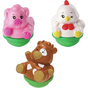 VTech ZoomiZooz Tuimeldiertjes - Boerderij Diertjes - Speelfiguren - 3 Stuks