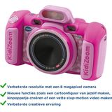 VTech KidiZoom Duo FX Kindercamera - Interactief Speelgoed - Foto's en Video's Maken - Speelgoed vanaf 4 Jaar - Roze