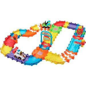 VTech - Toet Toet Auto's Wegdelen Combi Deluxe - Multikleuren - Voor Jongens en Meisjes - Van 1 tot 5 Jaar