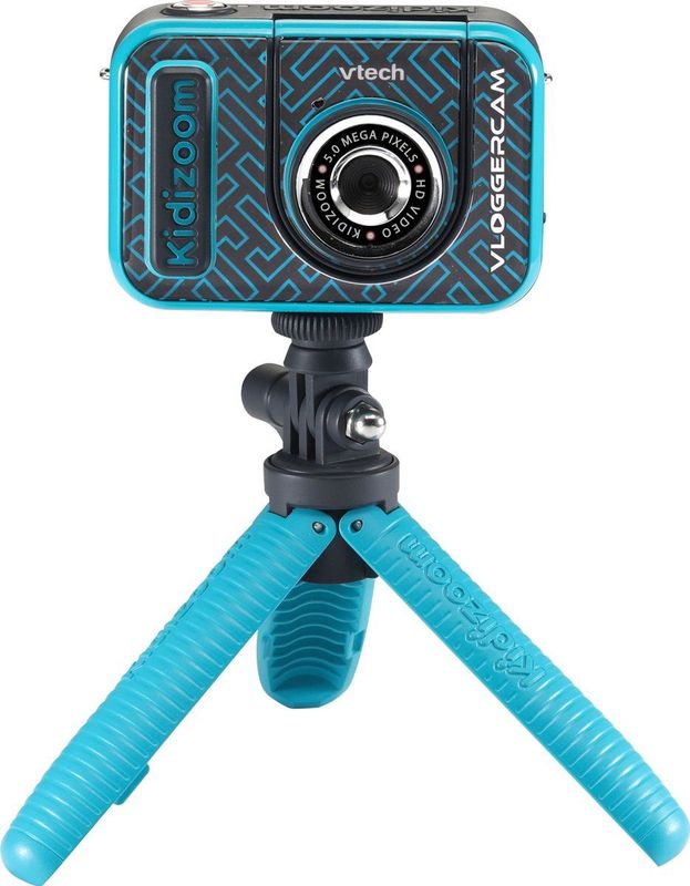 VTech - KidiZoom Vloggercam - Vlog Camera - Blauw - Kinderspeelgoed