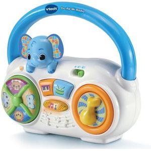 VTech - Dierenvriendjes Do-Re-Mi Radio - Educatief Babyspeelgoed - Multikleuren