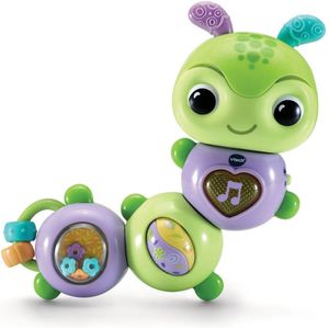 VTech - Dierenvriendjes Draai & Wiebel Rupsje - Educatief Babyspeelgoed - Multikleuren