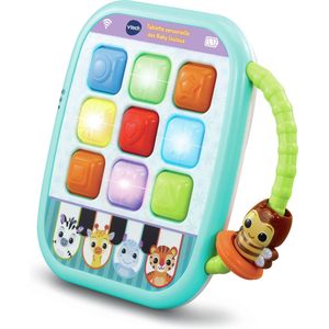 VTech Sensorische Tablet Baby Loulous, babytablet, speelgoed voor ontwaken – 6/36 maanden – Franse versie