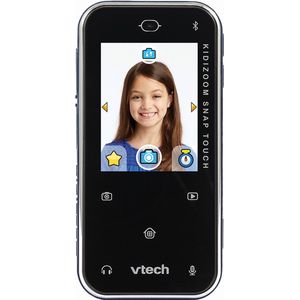 VTech KidiZoom Snap Touch Speelgoed Telefoon - Kindertelefoon met Spelletjes - Berichten via Bluetooth - Cadeau - Kinderspeelgoed 6 Jaar - Blauw