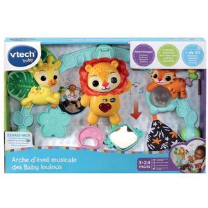 VTech - Gebogen Boog - Voor Wieg Autostoel Kinderwagen - Multicolor - Inclusief Geluiden