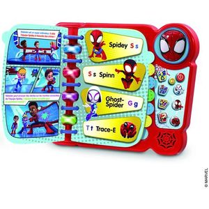VTech - Het educatieve speelboek van Spidey, educatief boek voor kinderen, Spidey boek - 3 tot 7 jaar - Franse versie