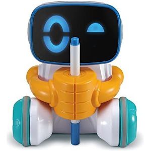 VTech - Croki, mijn robotkunstenaar, educatieve en creatieve robot, speelgoed om te leren coderen - 4/7 jaar - Franse versie
