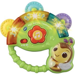 VTech - Dierenvriendjes Mijn Eerste Tamboerijn - Educatief Speelgoed - Cijfers en Muziek