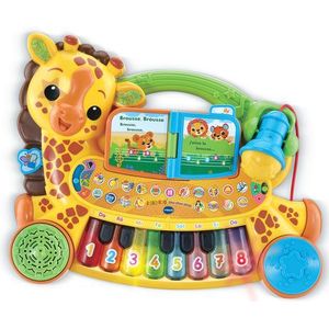 VTech - Jungle Rock-piano - Interactief Speelgoed - Multikleur - Voor Kinderen Vanaf 18 Maanden