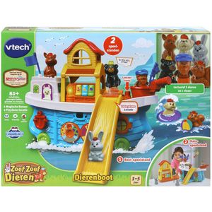 VTech - Zoef Zoef Dieren - Dierenboot Activity-Center - Educatief Speelgoed