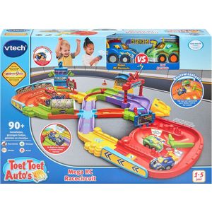 VTech Toet Toet Auto's - Mega RC Racecircuit - Interactief Speelgoed - Inclusief 2 Toet Toet Auto's - Speelgoed vanaf 1 jaar en ouder