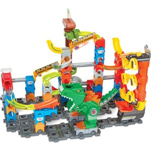 VTech - Dino Adventures Magnetic Set - Knikkerbaan - Inclusief Elektronische Lift en Magnetische Elementen