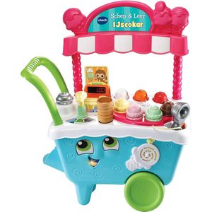 VTech - Ijscokar - Leer Speelgoed - Blauw Roze - 26-delig