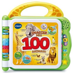 VTech - Dierenprentenboek - Tweetalig - 100 Dierennamen - Interactief