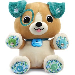VTech Mijn Interactieve Knuffelpuppy – Interactief Speelgoed – Licht en Geluidseffecten – Te Personaliseren - 1 tot 5 jaar
