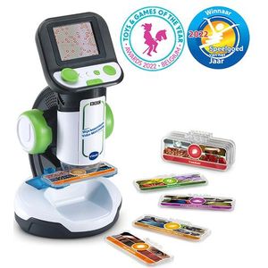 VTech - Mijn Interactieve Video Microscoop - Educatief Speelgoed - Multicolor - Voor Kinderen vanaf 7 Jaar