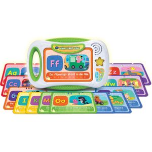 VTech Alfabet Touch Tablet Leercomputer - Kindertablet - Interactief & Educatieve Tablet - Cadeau - Kinderspeelgoed 4 Jaar