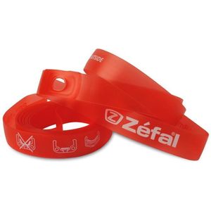 ZEFAL 935601 Velgband, uniseks, volwassenen, rood, 22 mm / 26 inch