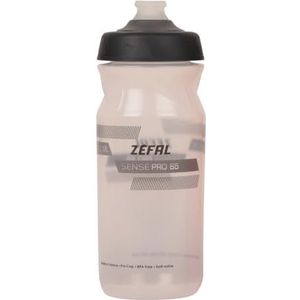 Zefal Sense Pro 65 Uniseks drinkfles voor volwassenen, transparant/wit/grijs, 650 ml