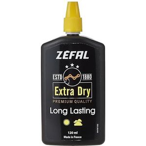 ZEFAL - Extra Dry Wax - Smeermiddel voor Fietsketting - Zwart-Geel - 120 ml