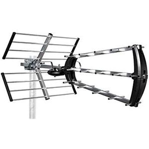 Metronic 415044 Outdoor Trinable Antenne 26dB UHF - F Plug + Geïntegreerde 4G Filter
