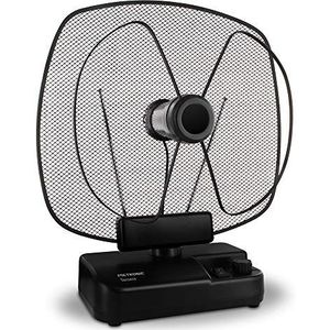 Metronic 426997 UHF/VHF-antenne voor binnen, TNT- Tersera, versterking 59 dB, zwart