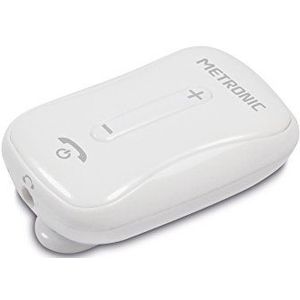 Metronic 477041 ontvanger audio Bluetooth draagbaar voor hoofdtelefoon/ketting HiFi wit